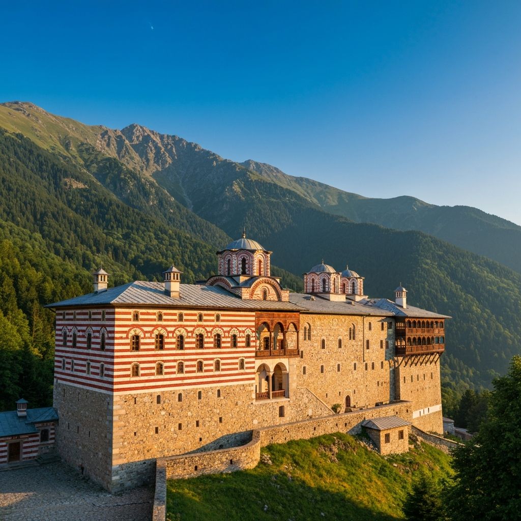 Рилски манастир - емблематична българска забележителност